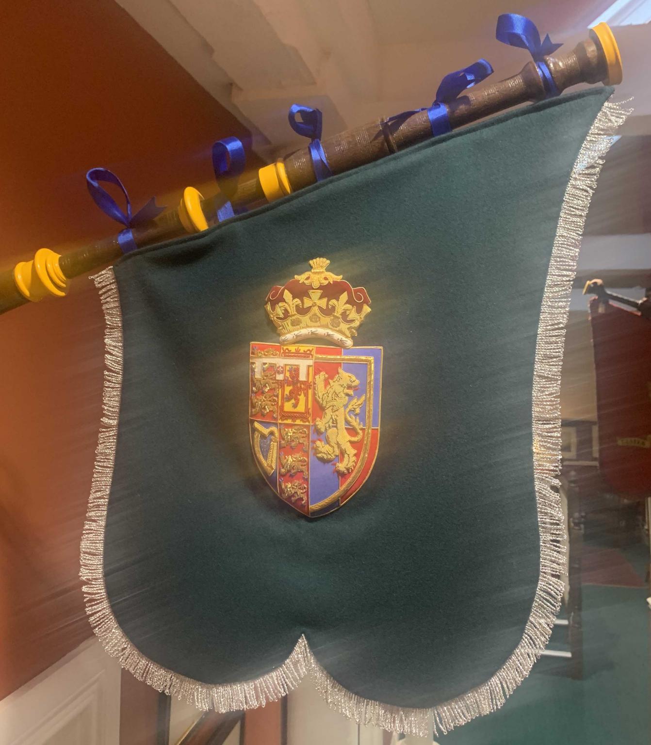 The Colonel-in-Chief Pipe Banner